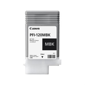 Inktcartridge Canon PFI-120 mat zwart 1 Stuk