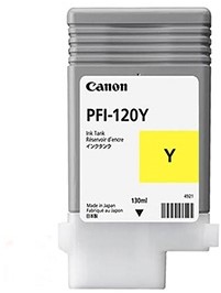 Inktcartridge Canon PFI-120 geel 1 Stuk