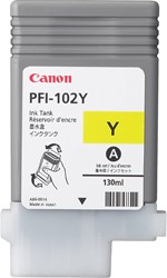 INKCARTRIDGE CANON PFI-102 YELLOW 1 STUK