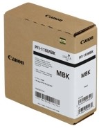 INKTCARTRIDGE CANON PFI-110MBK MAT ZWART  1 STUK