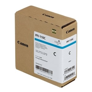 INKTCARTRIDGE CANON PFI-110C BLAUW 1 Stuk