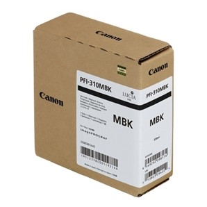 Inktcartridge Canon PFI-310MBK mat zwart 1 Stuk
