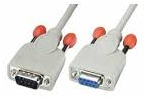 LINDY SERIAL EXTENSION CABLE (9DM/9DF) 10METER