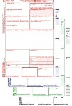VRACHTBRIEF CMR/AVC2002 4-VOUDIG BLOK Á 50 SETS 1 BLOK