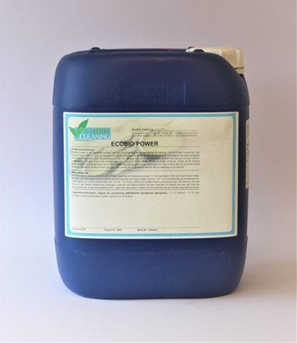 Ecobio Power industriële allesreiniger 10L. Reinigen en ontvetten van diverse materialen, water aanlengbaar (1:50)
