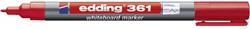EDDING WHITEBOARDMARKER 361 ROOD DOOS 10ST. Doos á 10 stuks