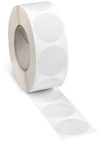 ETIKET TRANSPARANT 35MM (DOOS Á 100 STUKS) 