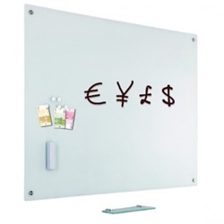 GLASS2WRITE GLASBORD, MAGNETISCH, WIT 100 X 150CM 1 STUK