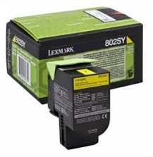 TONERCARTRIDGE LEXMARK 80C2SYO (CX310DN) YELLOW 1 STUK