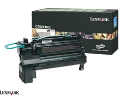 TONERACRTRIDGE LEXMARK C792X1KG (C792) ZWART HOGE CAPACITEIT 1 STUK