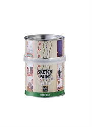 SketchPaint wit 0,5 L mat