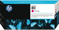 PRINTKOP + CLEANER HP 80 C4822A ROOD 1 STUK