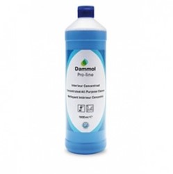 DAMMOL PRO-LINE INTERIEURREINIGER KANTINE (KLEUR BLAUW) 12 X 1LITER