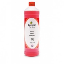 DAMMOL PRO-LINE SANITAIRREINIGER KANTINE (KLEUR ROOD) 12 X 1 LITER