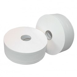 TOILETPAPIER ECO MINI JUMBO ROLLEN 2LAAGS PAK Á 12 ROL X 180M