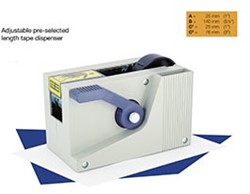TAPEDISPENSER MET INSTELBARE LENGTE  1 STUK