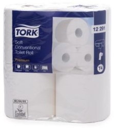 TORK TOILETPAPIER 2-LAAGS 97MM X 24,8M 200VEL/ROL T4 12X4PAK
