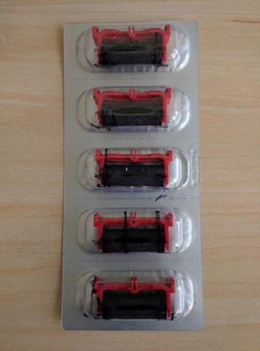 INKTROL ETIKETTEERTANG TOVEL COMPACT EN TOVEL ENTRY ZWART 1 BLISTER à 5 STUKS-2