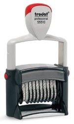 CIJFERBANDSTEMPEL TRODAT PROFESSIONAL 4.0 55510 10 CIJFERS, 5 MM 1 STUK