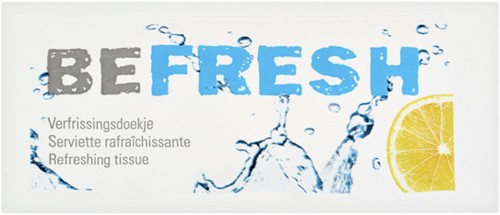 Verfrissingsdoekje van Oordt BeFresh citroen 240 Stuk-3