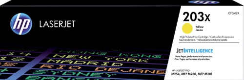 TONERCARTRIDGE HP 203X CF542X HC 2.5K YELLOW 1 STUK