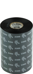 LINT ZEBRA 2300 WAX RIBBON 110MM x 450M DOOS à 12